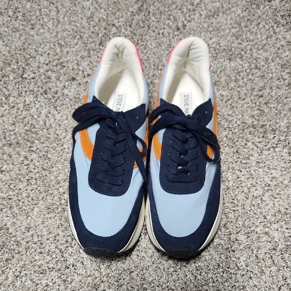 Steve Madden Multi Color Sneakers Size 9.5